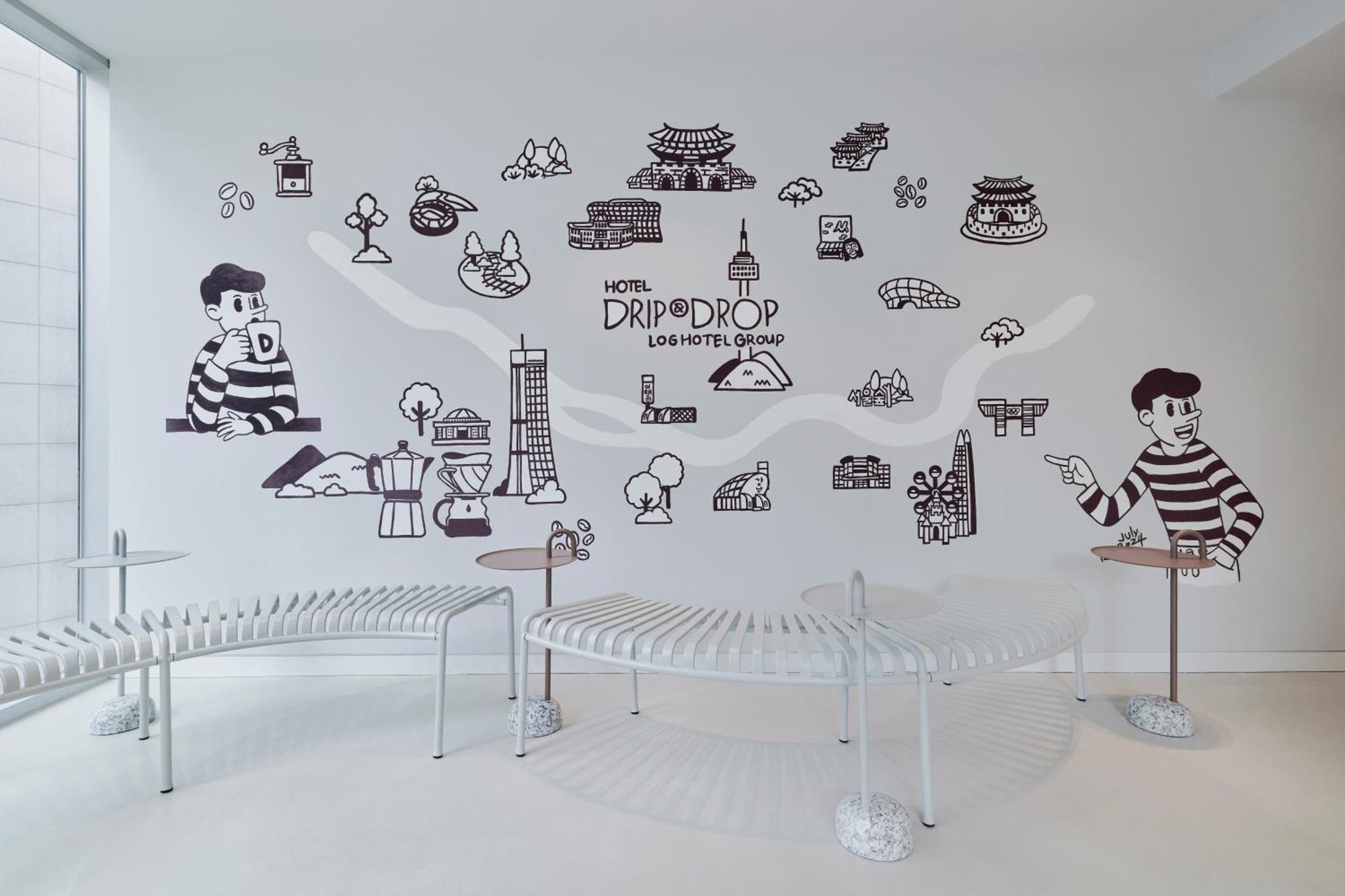 Hotel Drip&Drop, Myeongdong Сеул Екстериор снимка